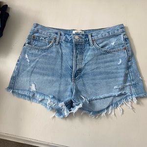 NWOT Womens AGOLDE Parker vintage loose fit denim jean shorts. Sz 29. Swapmeet.
